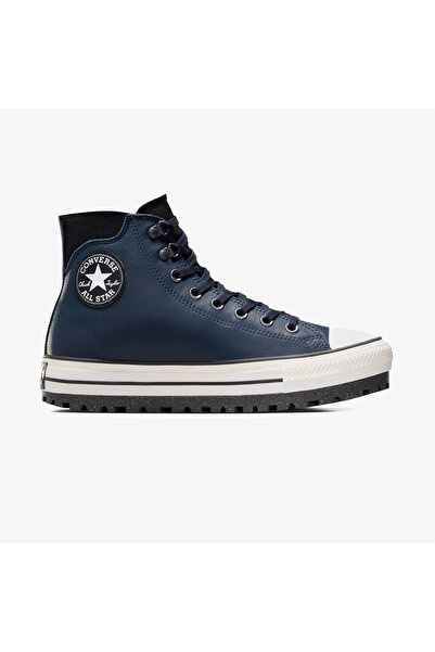 Converse Chuck Taylor All Star City Trek Unisex Lacivert Deri Sneaker