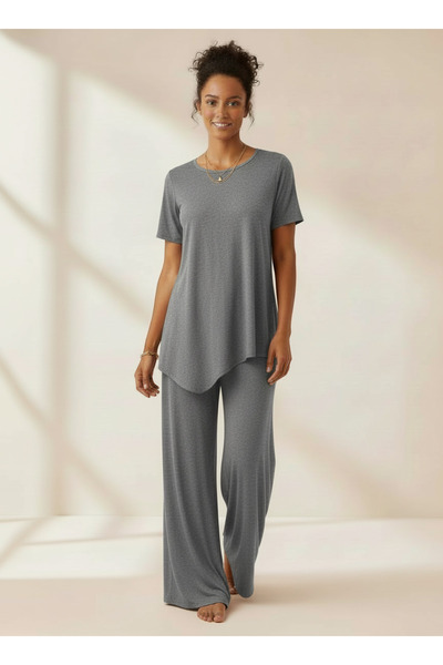 SARE ERKMEN Women's Clothing Combed Cotton Suit