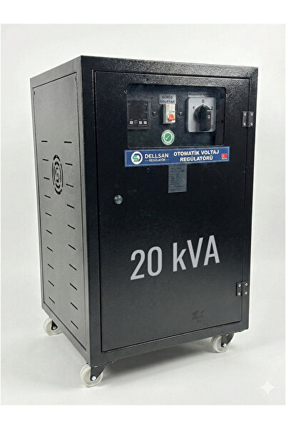 DELLSAN 20 Kva Monofaze Servo Kontrollü Tam Otomatik Regülatör
