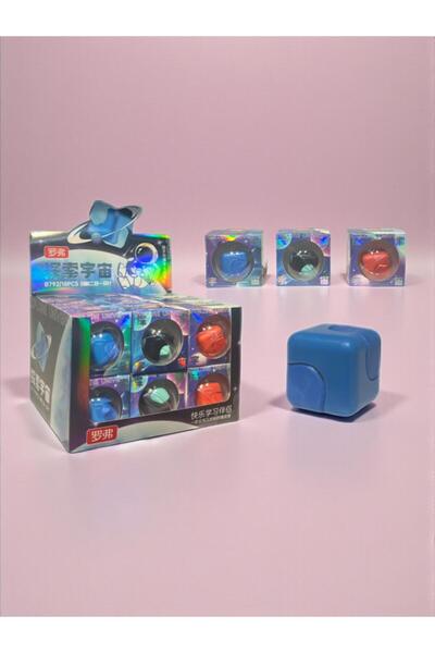 Beimo 2 ADET DÖNEBİLEN STRES ÇARKLI SİLGİ (UZAY & UNİCORN MODELİ)