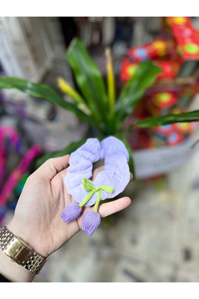 EyER Shoping مشبك ربط من القطن من لاليلي باللون الأرجواني