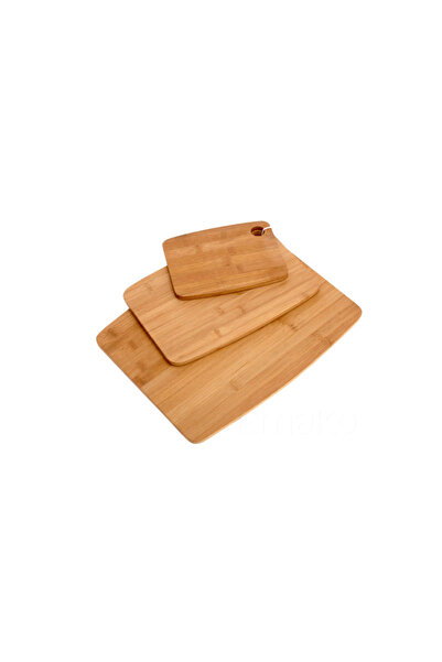 Excellent Houseware set de tocat, bambus, 38x29x0,9cm, maro