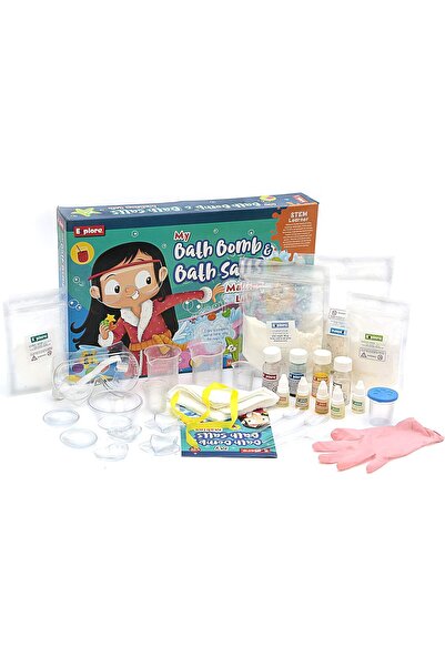 explore مختبر صنع قنابل الاستحمام وأملاح الاستحمام من STEM Learner (مجموعة ألعاب أنشطة يدوية، للأعمار من 6 سنوات فما فوق)