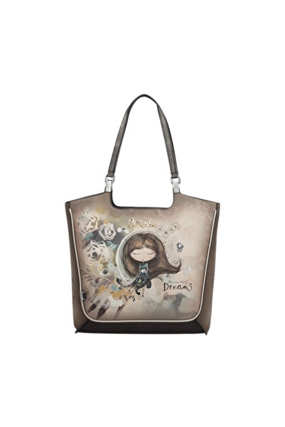 Anekke Poșetă casual, damă, 41702-366, maro, piele