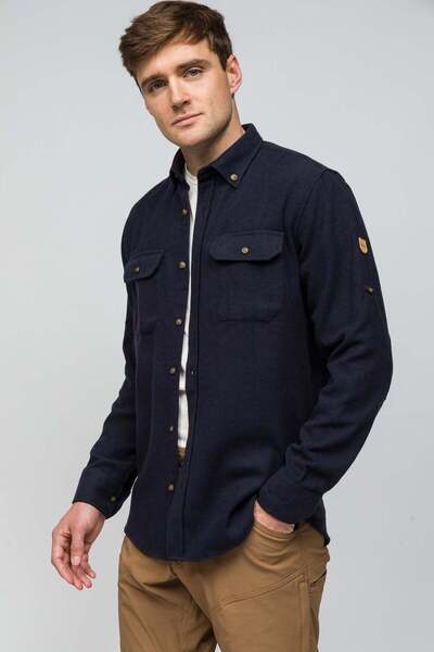 Od Sportswear Crafter Oduncu Gömleği Yumuşak Tuşe - Lacivert