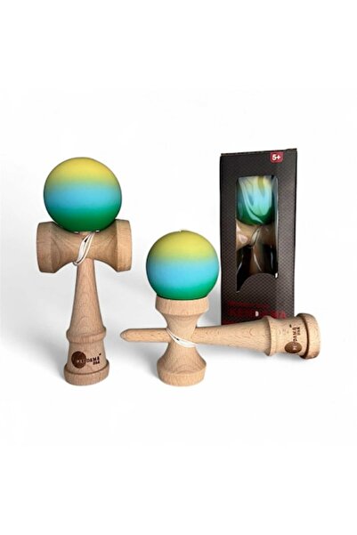 GIA'S WORLD Kendama USA Cauciucata GIA'S WORLD® Jucărie interactivă pentru co...