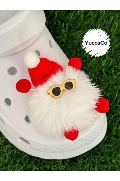 YuccaCo Accessorize Your Life Noel Baba Terlik Charm/Yılbaşı Konsept Terlik S...