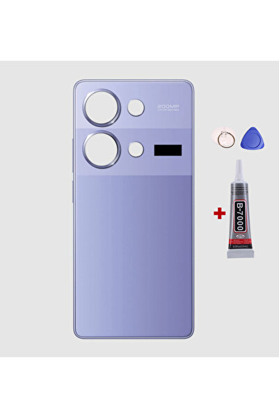 Yedcom Xiaomi Redmi Note 13 Pro 4g Mor Arka Kapak Batarya Kapağı Pil Kapağı Y...