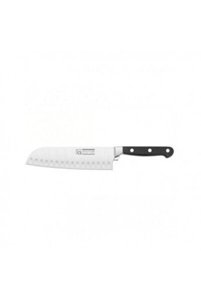 Carl Schmidt Sohn Cuțit Santoku, oțel 420J2, 15 cm, negru/argintiu