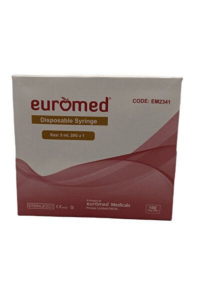 EUROMED Disposable Syringe 5 ml