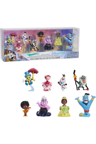 Disney 100 Years of Magical Moments Limited Edition 8-piece Figure Set (Ages 3+)