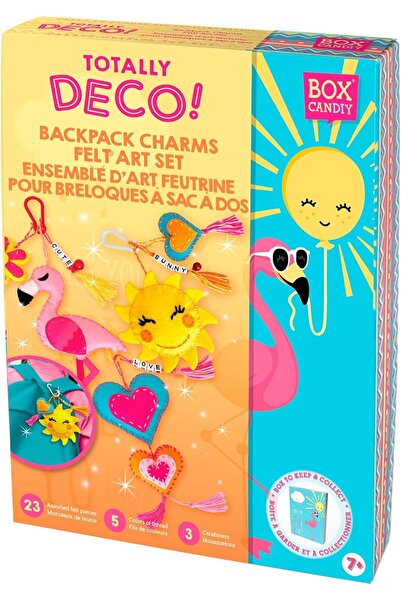 Box Candiy - مجموعة توتالي ديكو - مجموعة زينة حقائب الظهر المصنوعة من اللباد ...