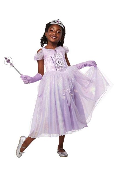 Rubies زي الأميرة الأرجواني للأطفال - مقاس متوسط (5-7 سنوات)