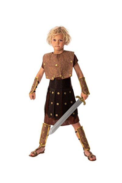 Rubies زي محارب للأطفال - سترة ودرع، مقاس صغير (4-6 سنوات)