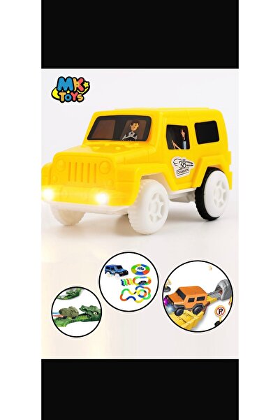 Kayyum Oyuncak Magıc Tracks Arabası SARI