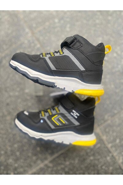 Aysun Ayakkabı Black Outer Material Skin Leather Siliphoh and Banded Children...