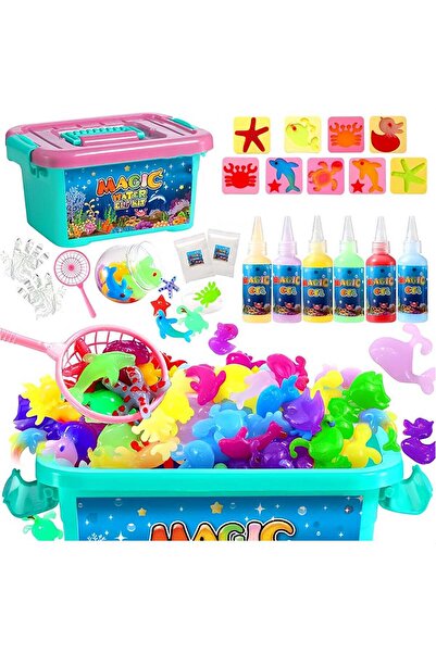 SIMDOW مجموعة ألعاب جل الماء السحرية للأطفال - مجموعة صنع مجسمات مائية، هدية ...