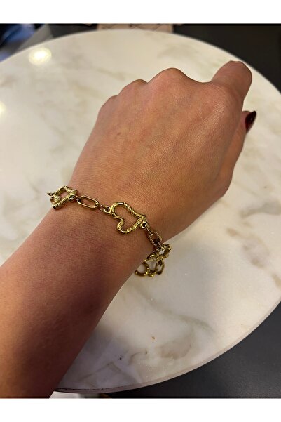 gozdeasutayaccessory Heart Steel bracelet