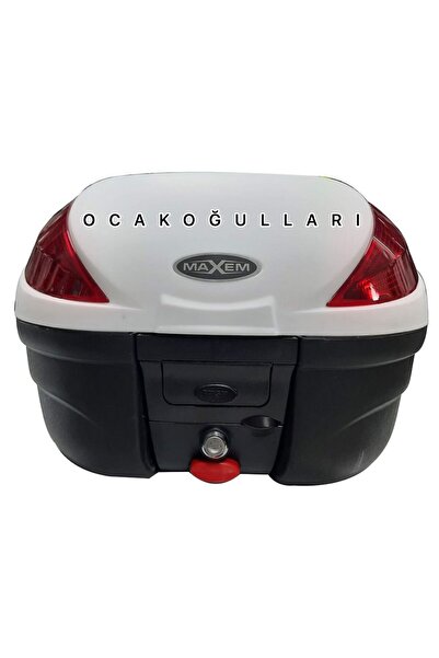 Shad MAXEM SL35 BEYAZ SIRT DAYAMALI MOTOSİKLET ARKA ÇANTA