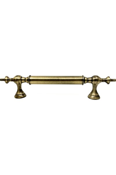 Selim Yapı Osmanlı Çekme Kolu Çelik Kapı Dış Kapı Tutma Kolu Antik Sarı 37 Cm...