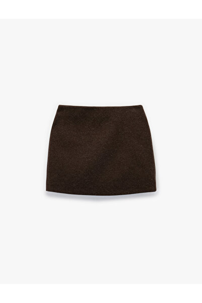 Koton Regular Fit A-Line Mini Skirt
