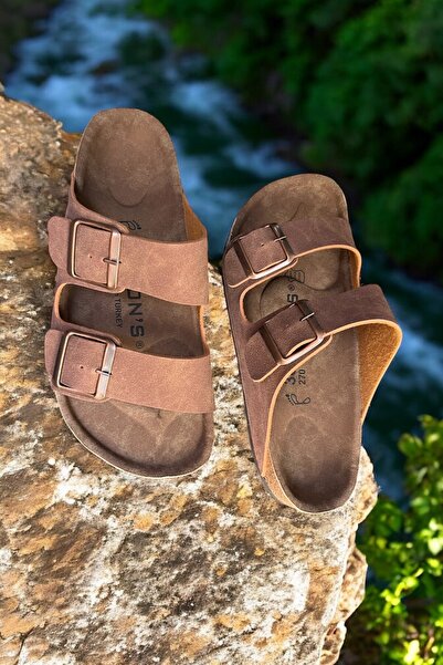 ALTUNTAŞ Жіноча-чоловіча пара капців Madrid з подвійною стрічкою для щоденног...