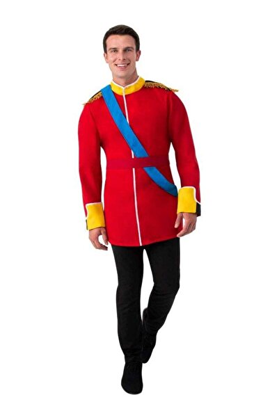 Rubies زي الأمير (العائلة المالكة) للأطفال | سترة الأمير، وكتفيات، وحزام | مق...