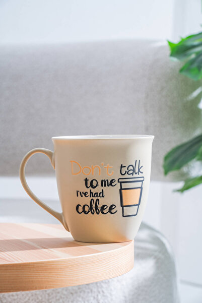 ACAR كوب روبي بورسلين كريمي - 600 مل