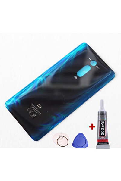 Yedcom Xiaomi Mi 9T Mavi Arka Kapak Batarya Kapağı Pil Kapağı Yapışkan Ve Tam...