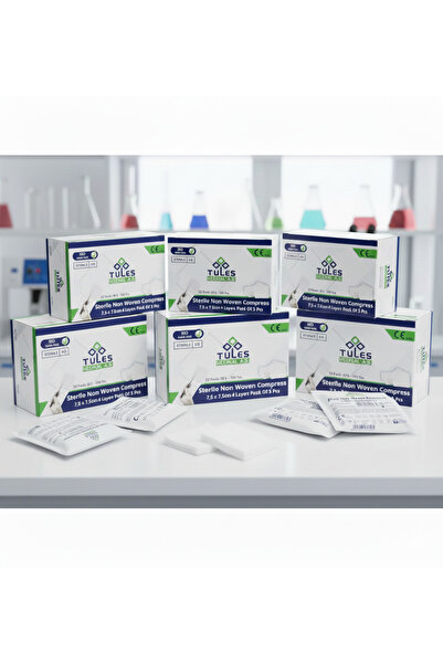 Tules Medikal GAZLI BEZ - (5'Lİ 20 PAKET 100 ADET)
