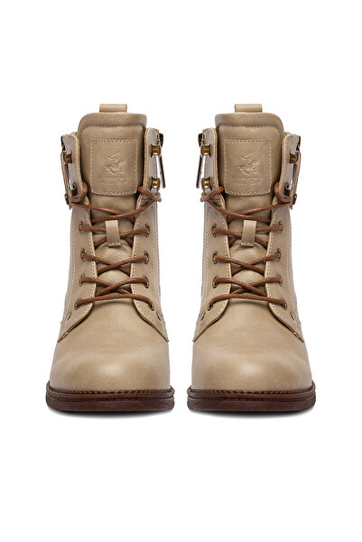 Beverly Hills Polo Club ankle boots women beige CEO-WS12630-02