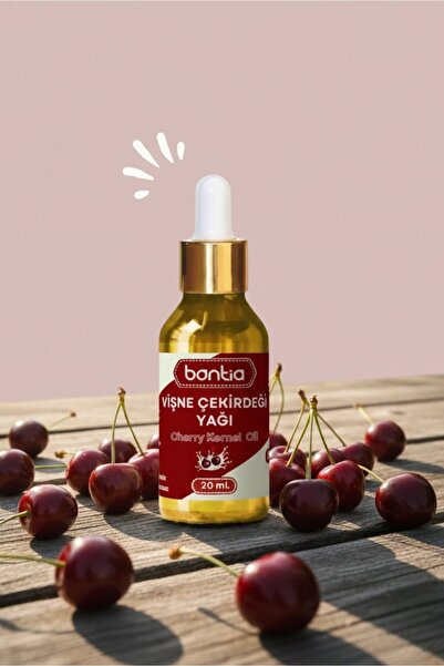 natzera Vişne Çekirdeği Yağı 20 ml – %100 Saf Soğuk Sıkım - Cilt & Saç Bakımı ve Doğal Antioksidan Desteği
