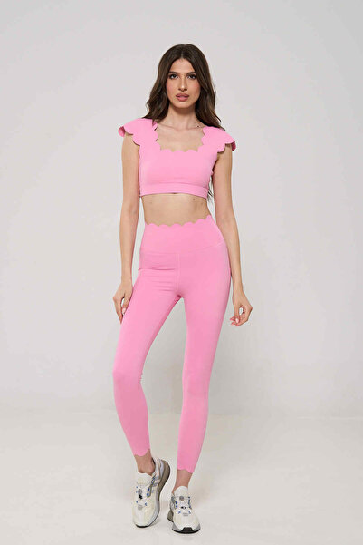 En Privé Daisy Shapewear Workout Set with Sports Bra and Leggings