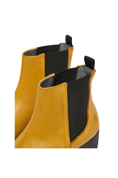 Fly London ankle boots women Mustard 005 Vazefly