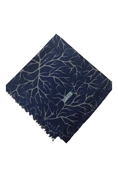 Eyfel Patterned Cheesecloth Writing