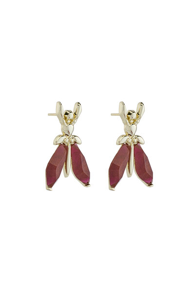 Patrizia Pepe earrings woman Purple Red