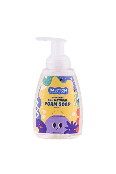 BABYTON Natur-Schaumseife für Kinder 350 ml | Sanft, Vegan & Parabenfrei