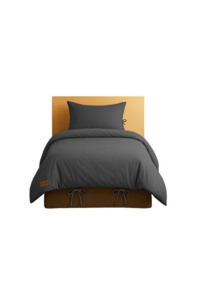 Sabia 100% Cotton Single Duvet Cover Set with Flat Sheets 62 Wires (155 Tc)