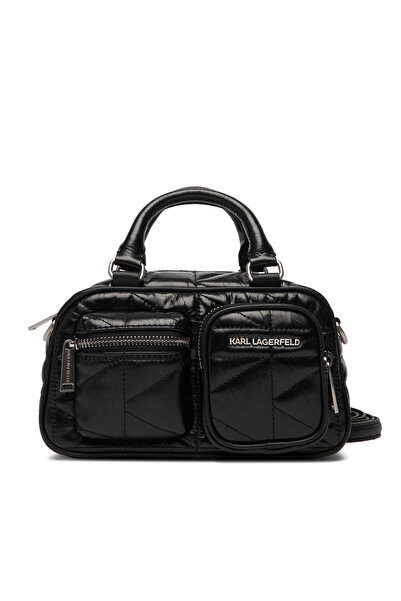 Karl Lagerfeld Black-Nickel 1AV  Women's Handbag