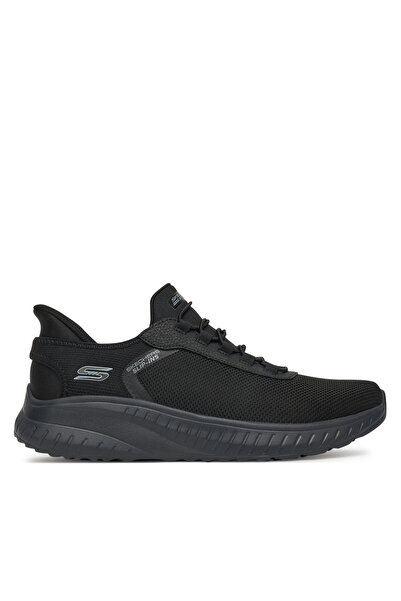 SKECHERS sneakers men's black SLIP INS BOBS SPORT