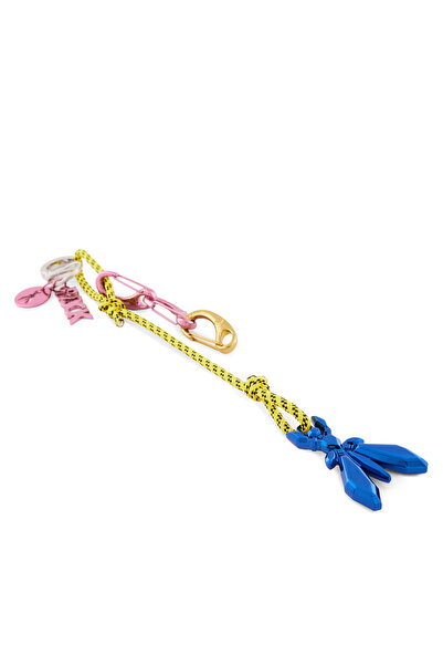 Patrizia Pepe keychain woman Blue Fly Mix 2J2527/M060-CA68