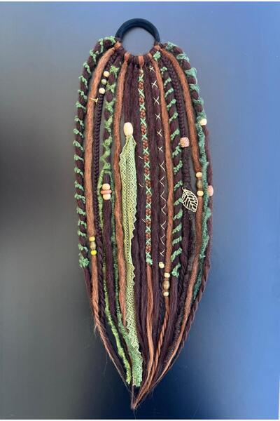 ÖRÜK EVİ Afrika örgülü ve Rastalı Toka