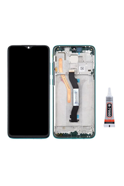 Yedcom Xiaomi Redmi Note 8 Pro Çıtalı Yeşil Ekran Lcd Dokunmatik B7000 15ML Y...