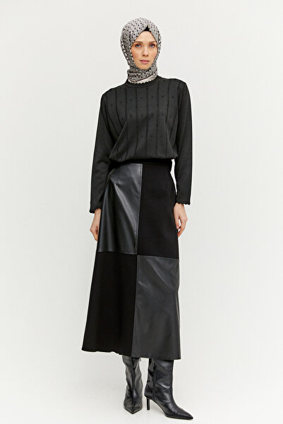 Setrms Dilim Detaylı Triko Bluz