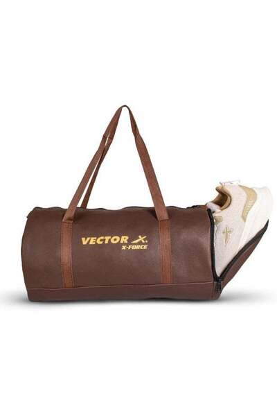 Generic Victor X Leather Gym Bag - Luxury Shoulder Bag for Men and Women, Durable Gym & Travel Accessory, Br