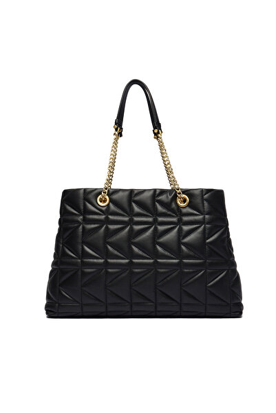 Karl Lagerfeld Women's Handbag Black/Gold