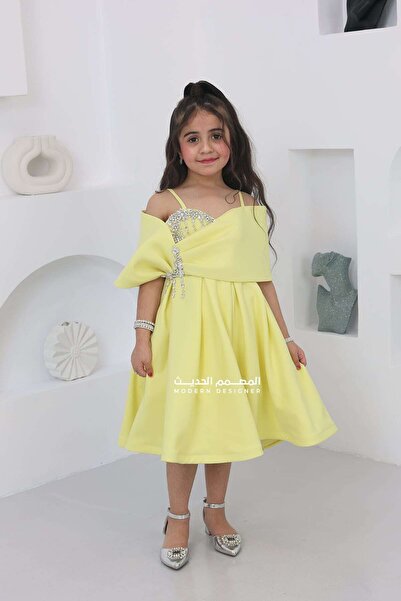 modern designer فستان بناتي فاخر