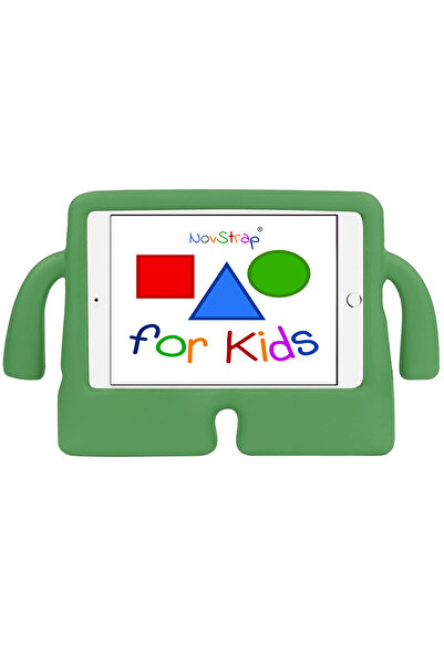 NovStrap Samsung Galaxy Tab A9 / A11 Sm-X110 X130 X135 ile Uyumlu Kılıf Kollu Çocuk Tablet Kılıfı