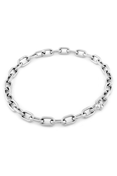 FURLA necklace woman Color Argento Mianuvola