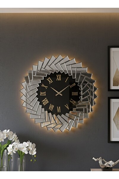 AAA Zamanı Sanatla Buluşturun: Dekoratif Ayna Çerçeveli Saat